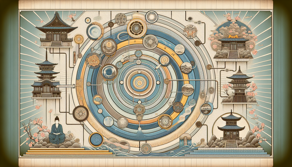 A chart showing the history of the Law of Attraction