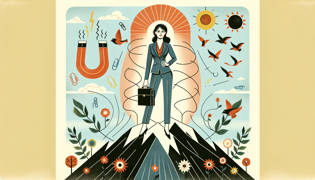 A successful entrepreneur using the law of attraction