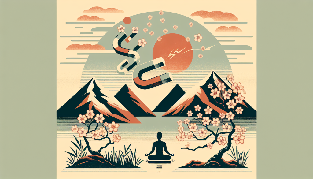 A visual representation of the Law of Attraction