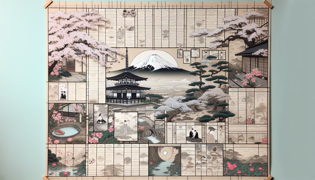 A vision board with goals and dreams